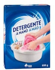 Detergente Lavado a Mano Bosque Verde en polvo Caja 650 g Pack 2