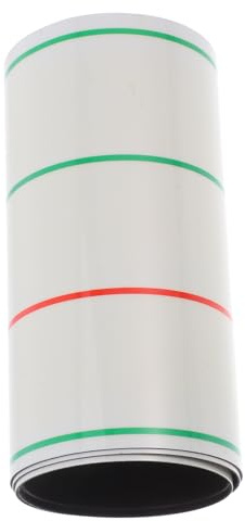 Homoyoyo Bandes Magnétiques Effaçables pour Tableau Format Rouge Quatre Lignes Trois Petites Bandes Magnetiques pour Apprentissage de Anglais Adaptées pour Réfrigérateur Maison École et