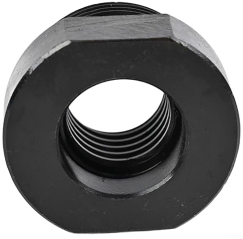Adaptateur de mandrin de tour à bois 40 mm vers 25,4 mm Manchon réducteur pour filetage externe et interne compatible