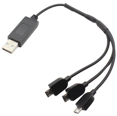 drburpily USB C Charger For RC Models Enhanced Charging Performance For Scouts And Hobbyists USB Charger Can Charge 3 Batteries At Same Time. Light Weight And Portable To Carry. And Durability In