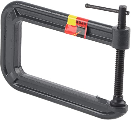 Zerodis Heavy Duty G Type Woodworking C Clamp DIY Carpentry Clamping Device Vise Tool Hardware Clamp Vise (Clamping thickness 70*depth 180mm)
