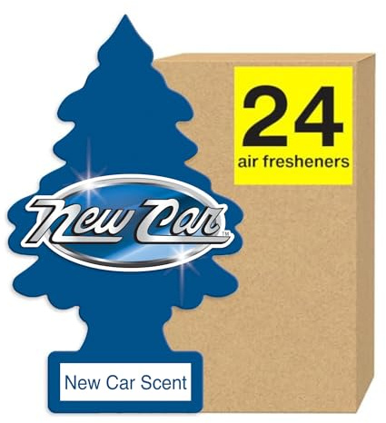 Little Trees Car Freshener New Car Scent (24 Pack)