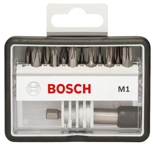 Bosch Professional 12+1tlg. Schrauberbit-Set, 2607002563