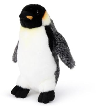 WWF 00566 - Plüschtier Kaiserpinguin, lebensecht gestaltetes Kuscheltier, ca. 20 cm groß, wunderbar weich und kuschelig, Handwäsche möglich