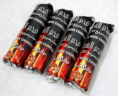 4 Rouleaux de Charbon Pour Chicha NARGUILE soit 40 Tablettes au total - Nargile Shisha Pipe