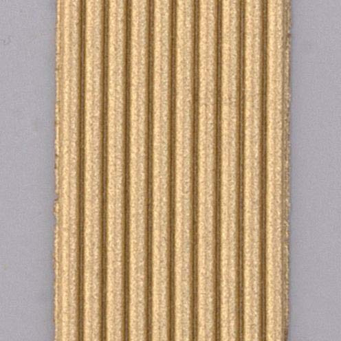 efco rund Wachs Streifen, Bronze-Gold, 200 x 2 mm, 10-TLG.