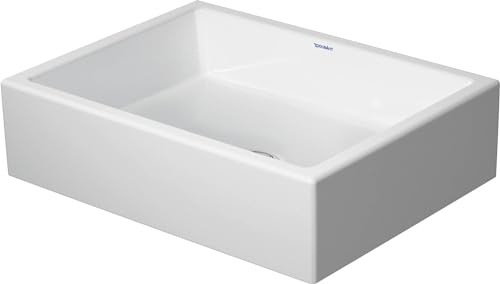 Duravit Aufsatzbecken geschliffen Vero Air o. HL, ÜL, Hahnlochbank, 50x38cm, weiß