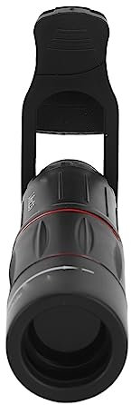 Zoom 18X Teleobiettivo per Telefono HD Obiettivo per Telescopio Esterno per Fotocamera per Telefono Cellulare Universale per la Maggior Parte degli Smartphone Che Guardano