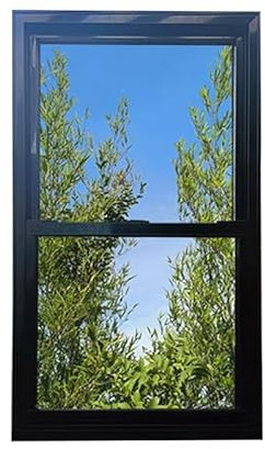 LVLDAWA Ventanas De Cobertizo De Guillotina, Comedor Aleación Aluminio Ventanas Corredizas Ventanas Corredizas Horizontales Graneros, Garajes, Vidrio Incluido(Tamaño:50x90cm)