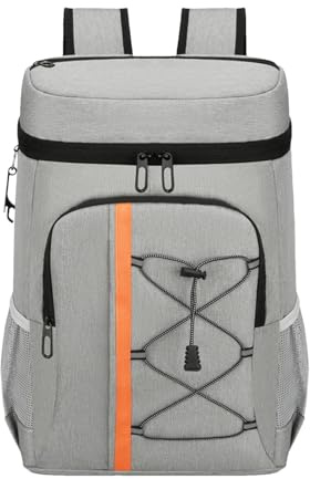 Mochila más fresca, Mochila más fresca | Enfriador de mochila aislado a prueba de fugas | Refrigerador que acampa, bolso ligero del refrigerador de la mochila, mochila del pecho del hielo para acampar