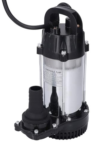 Pompa Sommergibile per Pozzi Profondi, 24V 260W Pompa Solare per Acqua Pompa Sommergibile per Pozzi con Uscita 1 2 3, Pompa per Irrigazione Agricola con Sollevamento 36,1ft