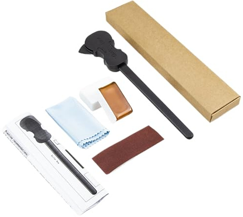 Guitar Bow Portable, Creative, Rosin Sandpaper Cloth, Plucking String Tool | Guitar Bowing String Tool Instrument Accessory for Music Enthusiasts, Music Lover, Players, Professionals, Family,