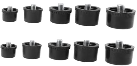 10pcs Black Rubber Replacement Striking Heads for Hammer