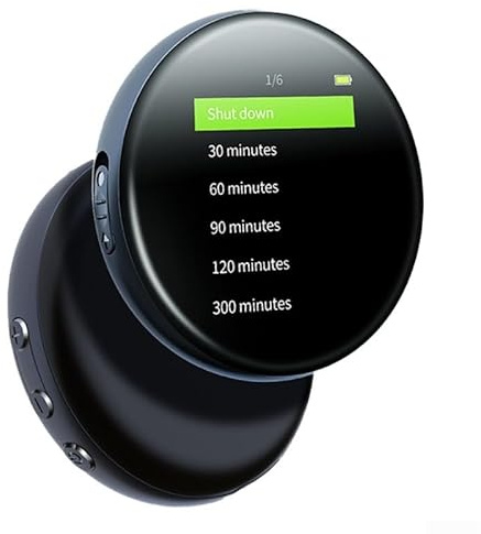 Lettore MP3 portatile da 64 GB con radio integrata e lettore di eBook per uso prolungato con batteria da 95 ore (8G)