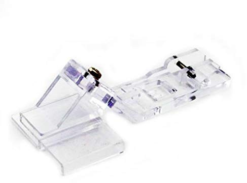 Sew-link Clear Flat Edge Lace Foot for Huskylock 936, Pfaff Coverlock 3.0 4.0