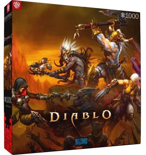 Good Loot Puzzles, Papier, Diablo Heroes Battle, 1000 pcs
