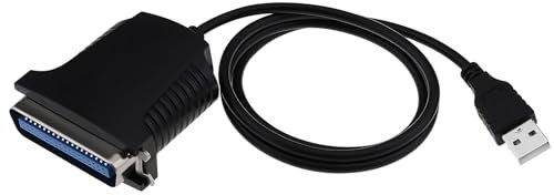Drucker-Datenkabel USB auf CN36 Paralleldrucker-Adapterkabel kompatibel mit IEEE1284 Drucker, kompatibel mit Windows 98 SE ME XP USB auf CN36 Anschlusskabel