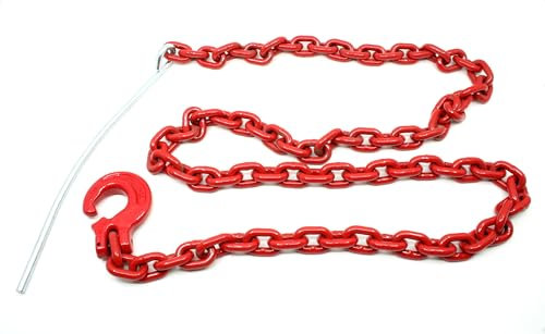 Joma-Tech Catena girocollo rotonda 8 mm con ago e gancio per imbracatura in 2 m