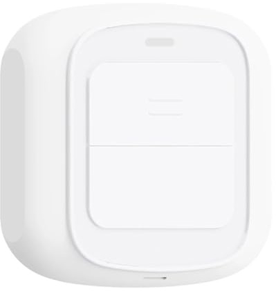 Asyduey Tuya Pulsante WiFi Interruttore di Scena Interruttore Wireless Smart Light da Parete Basso Consumo Energetico Nessun Cablaggio per un Tocco per L'Esecuzione Durevole Facile Installazione