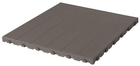 Piastrella in Plastica da Esterno e Giardino 60 x 60 cm Piena equivalente a 1,5 m2. PEZZI 4