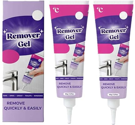 Vexclean Lot de 2 gels anti-moisissures puissants, très efficaces en pénétration, n'endommage pas la surface, pour carrelage de salle de bain et cuisine