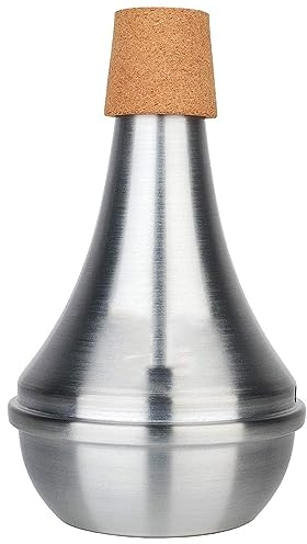 Trompeta Práctica Silenciador Recto Mudo Aleación De Aluminio Aleación De Aluminio Ejercicio Recto