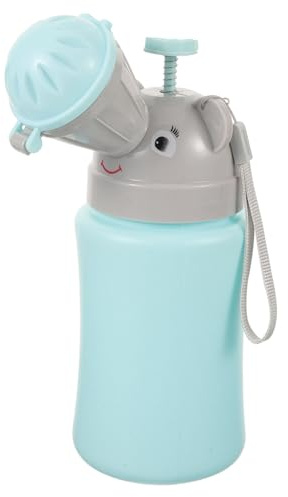 Kinderurinal aus Kunststoff, Tragbare Urinflasche für Unterwegs | Auslaufsicher und Wiederverwendbar, Reise und Campingnutzung, Einschulung Deko