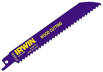 Irwin 10504150 Sabre Saw Blades Wood Cutting (Pack of 5)