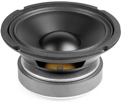 VONYX WP16 Haut-Parleur Graves 6,5 Pouces 200W Suspension Mousse | Performance Sonore Fiable pour Enceintes Hi-Fi, Montage Facile, Son Clair, Idéal Remplacement et Usage Audio Domestique