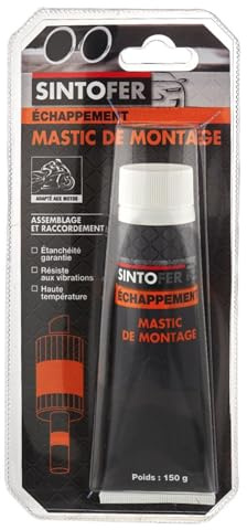 Black mastic de montage d'échapement 150g : Sintofer