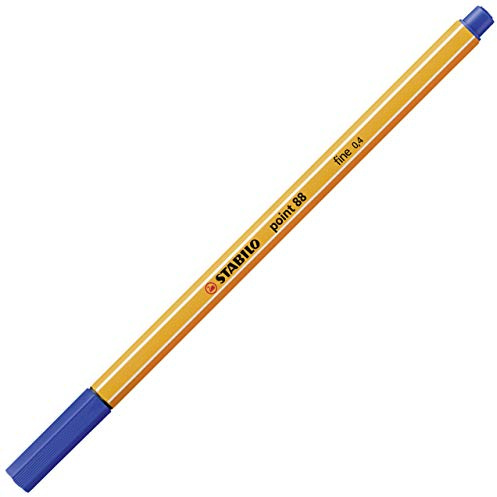 STABILO – fineliner – punkt 88 – enkelpenna – blå