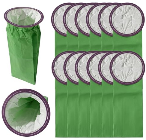 CF Clean Fairy 15pack Vacuum Bags Compatible with ProTeam Aviation Vac QuietPro BP & Super QuarterVac Models Replacement for Part #100431 6Qt Intercept Micro Filter Bag