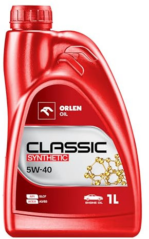 ORLEN Motoröl 5w40 1L CLASSIC SYNTHETIC - Motorenöl 5w 40-5w40 Motoröl - Öl Auto - Motoröle Für Autos - Motor Öl Vollsynthetisch - MB 229.1