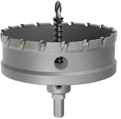 Sourcingmap Scie cloche en carbure Foret Cutter pour alliage d'acier inoxydable, 100 mm