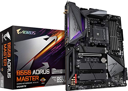 Gigabyte B550 AORUS Master ATX Motherboard for AMD AM4 CPUs