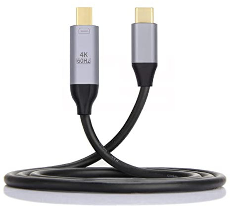 cablecc USB 3.1 Typ C USB-C-Quelle zu Mini DisplayPort DP zeigt männliches 4K-Monitorkabel für Laptop 1,8 m an