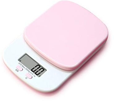 SMSOM Peser échelle numérique gramme échelle, 0,01 g, échelle numérique grammes, Balance Alimentaire, Balance de Cuisine 2000g, Petite échelle de Cuisson, Rose