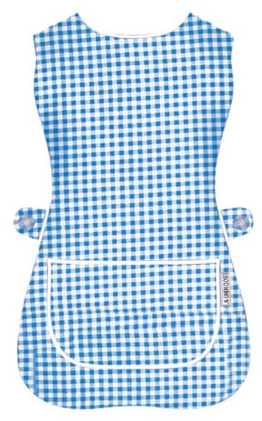 LINEN CLOSET Delantales unisex con bolsillos para mujer, para limpieza, catering, chef, cocina, delantal de trabajo