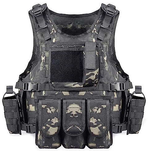 vAv YAKEDA Taktische Airsoft-Weste für Herren