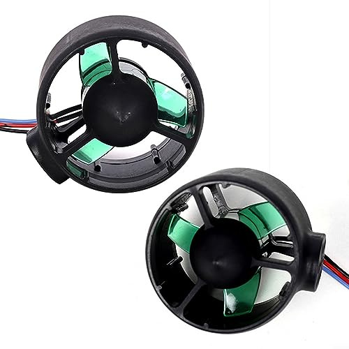 DAZZLEEX RC Boat Underwater Thruster 20A 12-24V 30-350W Motores eléctricos sin escobillas Motor de accionamiento para RC Bait Tug Boats (1 par)