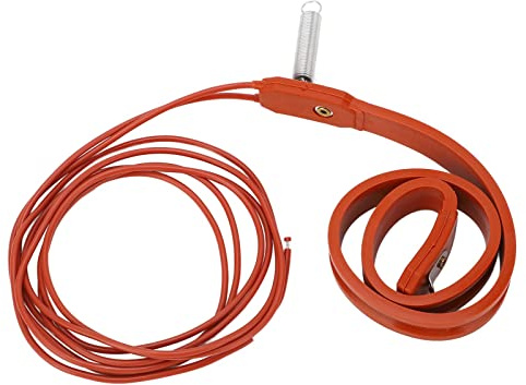 Uadme Câble Chauffant Tuyau, 28W 450mm Cordon Chauffant Antigel, Resistance Bande Chauffante pour Climatiseurs, Compresseurs