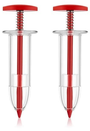 HAICN 2Pcs Seeds Dispenser Handheld Seed Planter Sowing Seeder Mini Hand Spreader Garden Seed Planter for Planting Enthusiasts