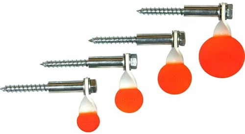 cibles tournantes-Cible tournante-cibles de tir- Cible Airsoft, Carabine à Plomb, Lot de 4 cibles- Cible Mobile par rotaion ou Balancement- Cible plinking-