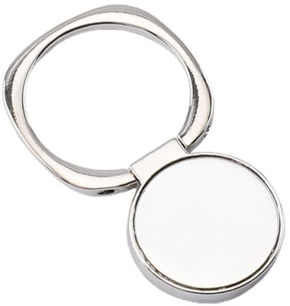 Anneau magnétique pour téléphone - Support de bague ultra fin et élégant - Bague réglable - Rotation à 360° - Anneau magnétique réglable à 180° - Accessoire pour voiture, cuisine, salle de sport