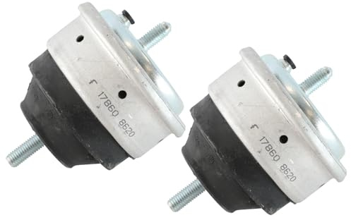 2x 17860 Lagerung Motor Kompatibel mit 3er E46 330d 2.9L 3.0L 1999-2005 3er Cabriolet E46 330 Cd 3.0L 2005-2007 3er Coupe E46 330 Cd 3.0L 2003-2006 3er Touring E46 330d 2.9L 3.0L 1999-2005