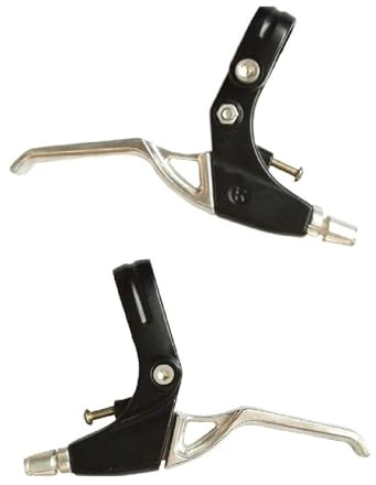 Dcfbkl Professionelle Fahrrad-Bremshebel, Aluminium-Legierung, Griff für sicheres und reibungsloses Radfahren, Stadt, Pendler, Fahrradbremsen