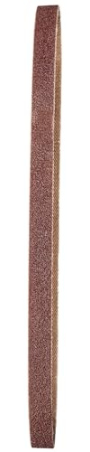 Original Einhell 35 delar Slipbandsset 9 x 457 mm (tillbehör för bandfilar, passar för batteri-bandfil TE-BF 18 Li, 5 x korn 40, 60, 80, 120, 180, 240, 320)