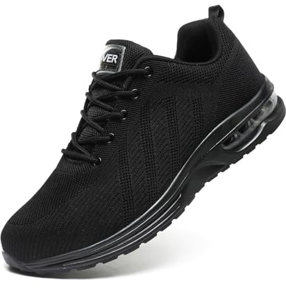 Lightweight Steel Toe Caps Trainers Safety Shoes Boots Mens Womens Work Industrial Work Shoes