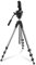 Hama Videostativ mit Fluidkopf (Kamera Stativ für Video, DLSR und Smartphone, Tripod, Dreibeinstativ, mit Handyhalterung, Aluminium Reisestativ, leicht, 46 – 160 cm, bis 7 kg)