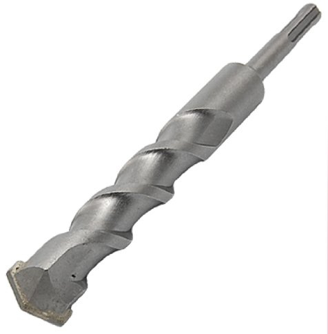 Sourcingmap a11071200ux0354 - Sds punta del vástago de 25 mm de ancho de mampostería martillo perforador gris broca